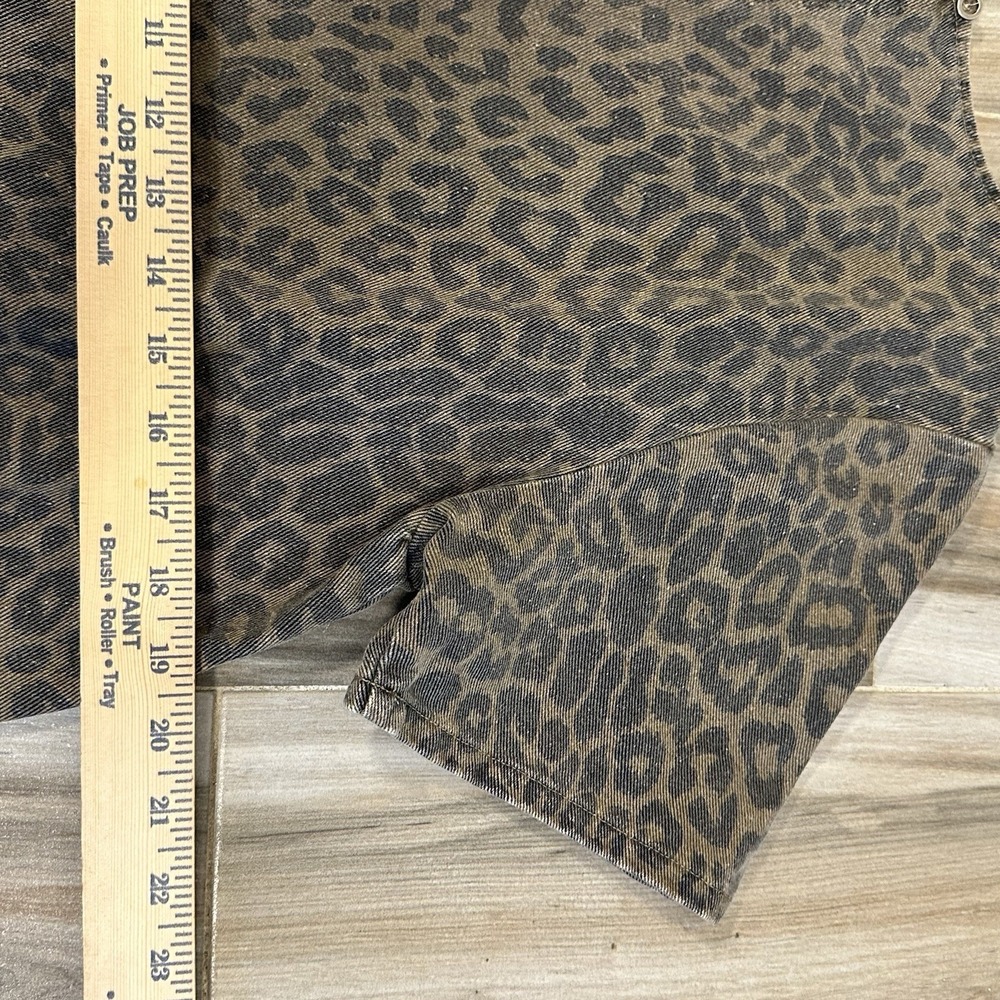 Leopard Print Ruffle-Hem Maxi Dress - Brown - Picture 5 of 6